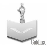 8 Key charm - single key in polished stainless steel 02705Z1