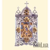 Икона серебряная "Божия Матерь Умиление"