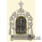 Икона серебряная "Вознесение Иисуса Христа"