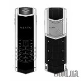 Signature Stainless Steel Diamonds Black Alligator 002T8M7