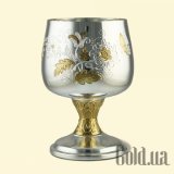Бокал серебряный винный "Бабочка"