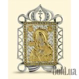 Икона серебряная "Божия Матерь Умиление"