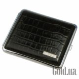 Портсигар "Croco Shiny Black"