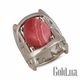 Серебряное кольцо с родохрозитом