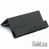 BUSINESS Black Кожанная подставка для визиток