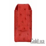 Ascent flaming red ostrich leather 0276356