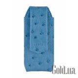 Ascent blue ostrich leather 0279797