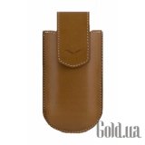 Ascent Embossed brown leather
