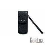 Constellation Ostrich Pouch Black