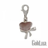 Серебряная подвеска для браслета/ колье с кристаллом