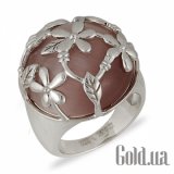 Серебряное кольцо с кристаллом