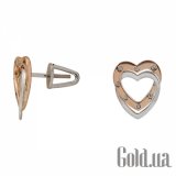 Золотые серьги с бриллиантами