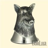 Рюмка серебряная из набора "Звери"