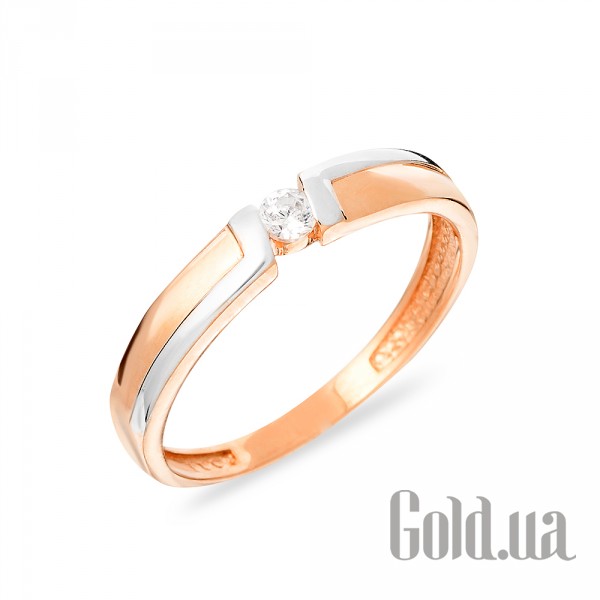 золотое обручальное кольцо с бриллиантом - gold.ua