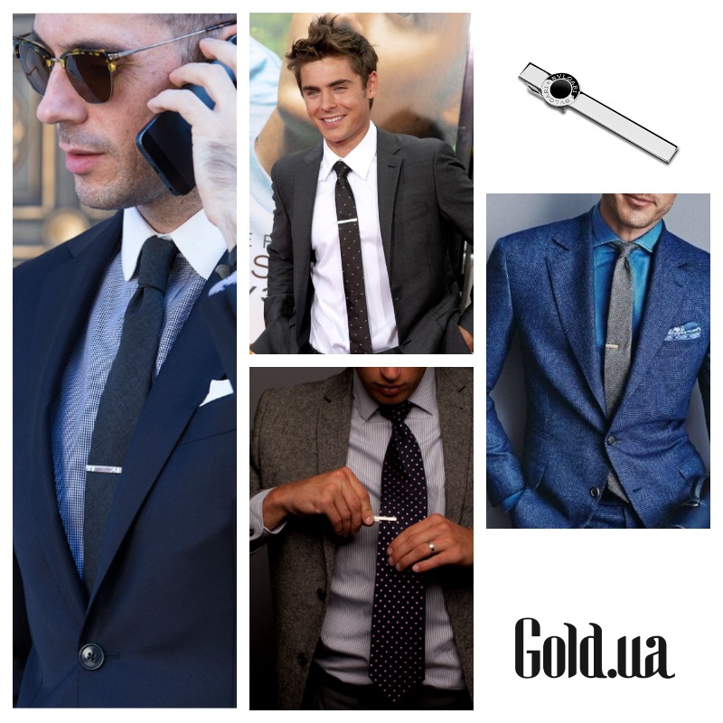 Как правильно носить зажим для галстука с цепочкой - фото 2023 года